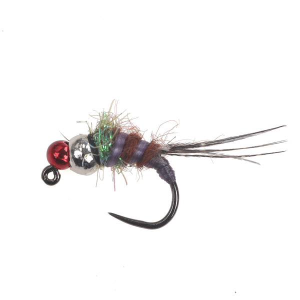 Double T.B. Vinyl Rib Peacock Jig