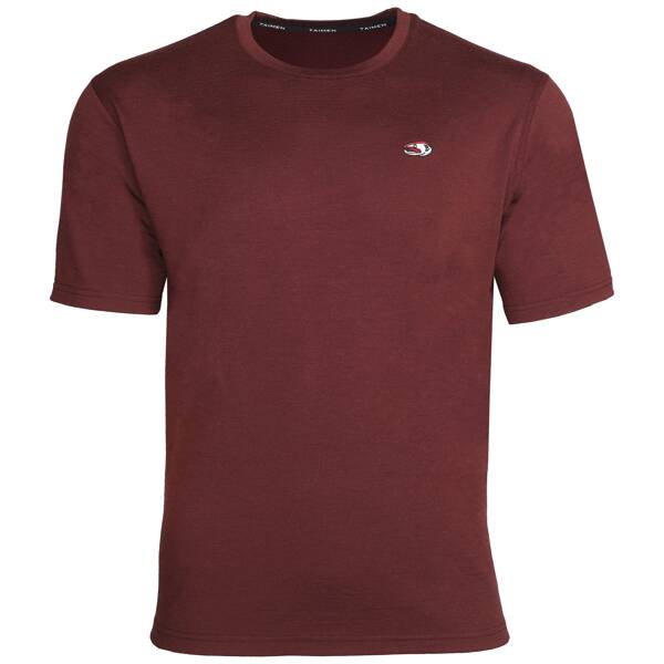 Taimen Ider Merino T-Shirt - Wine