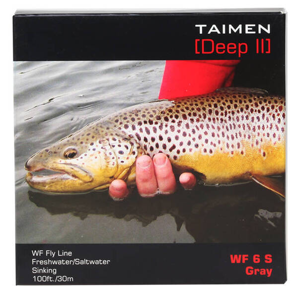 Taimen Deep II Fly Line WF-S Gray