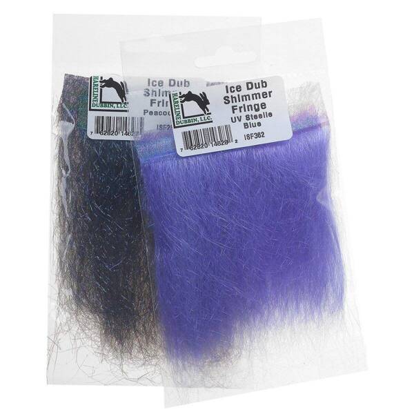 Hareline Ice Dub Shimmer Fringle