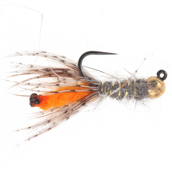 Peeping Caddis Jig Orange