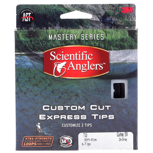 Scientific Anglers Custom Cut Express Tip. Black