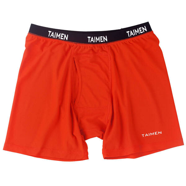 Taimen Polartec Power Dry Boxer - Red Clay