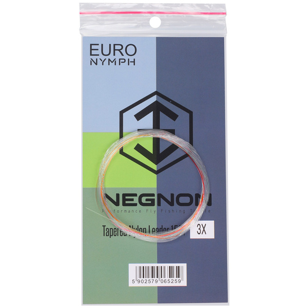 Negnon Euro Nymph Tapered Leader - 15FT