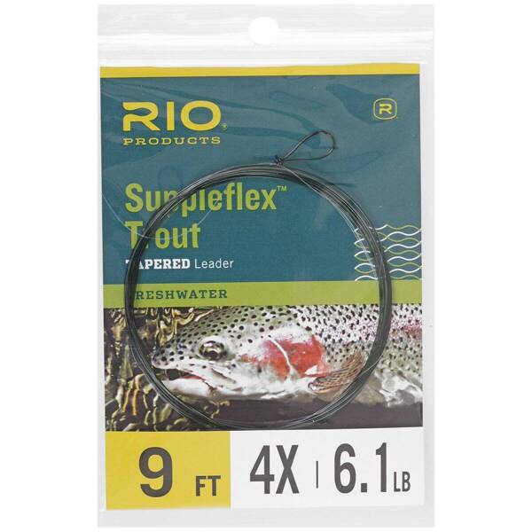 Rio Suppleflex Trout Leader 9 FT