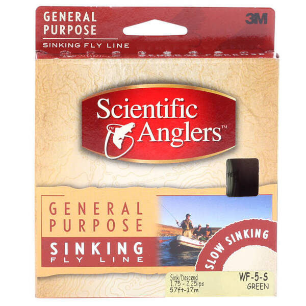 Fliegenschnur Scientific Anglers General Purpose Sinking Lines Olive Green