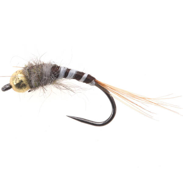 Tungsten BH Micro Nymph Brown Cream