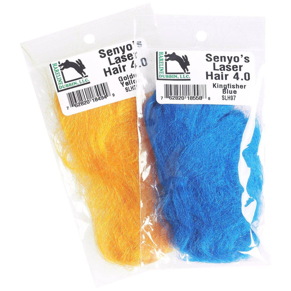 Sintetična vlakna za vezanje muh Hareline Senyo's Laser Hair 4.0