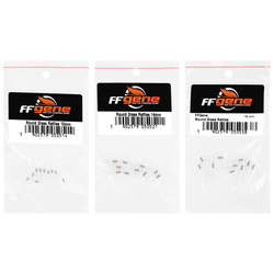 FFGene Round Glass Rattles