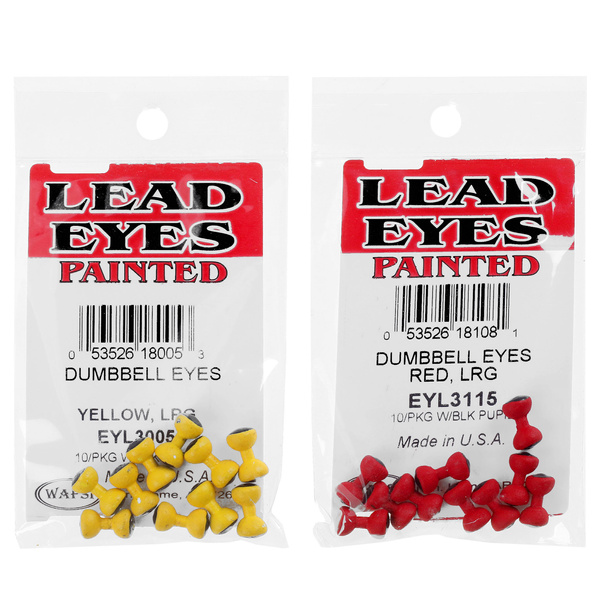 Очи за мухи Wapsi Dumbbell Eyes Painted