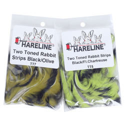 Hareline Králičí zonker pásky Two Toned
