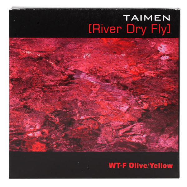 Fliegenschnur Taimen River Dry Fly WF-F Yellow/Olive