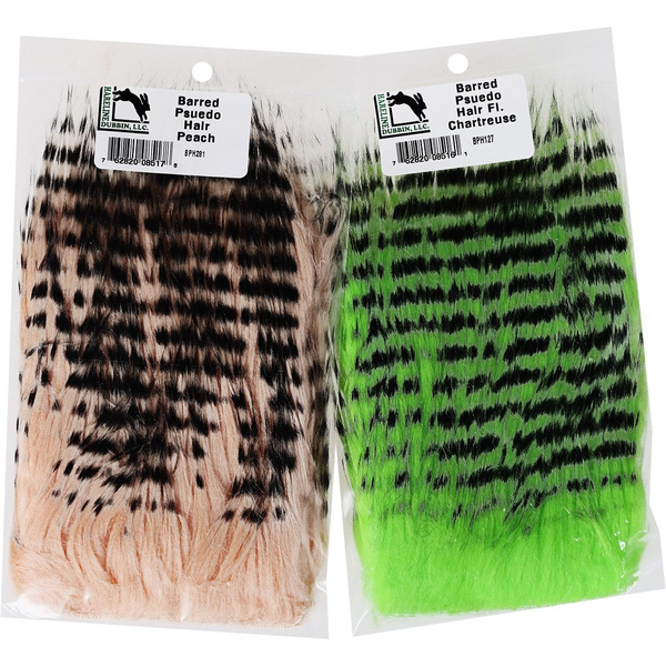 Συνθετικές ίνες Hareline Barred Pseudo Hair