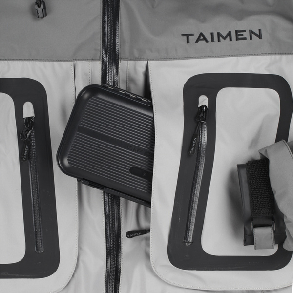 Taimen Master Plus Wading Jacket Castlerock/Forest Gray