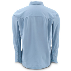 Simms BugStopper NFZ Shirt Blue Fog