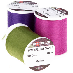 Sileä runkoflossi Textreme Polyfloss Small 140 den