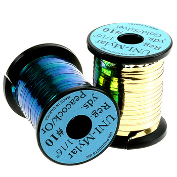 Πλακέ λαμέ για δέσιμο τεχνητών μυγών Uni Mylar #10 (1.6 mm)