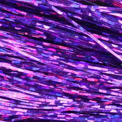 Syntetiske fibre til fluebinding Hedron Holographic Flashabou
