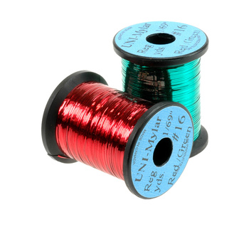 Lameta plana para montagem de moscas Uni Mylar #16 (0.5 mm)