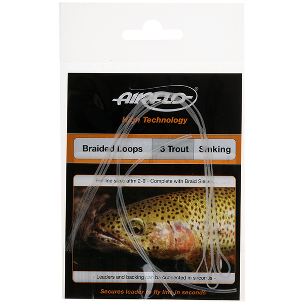 Airflo Trout Braided Loops (sinking) Pack 3 | Fly Fishing \ Tippet ...