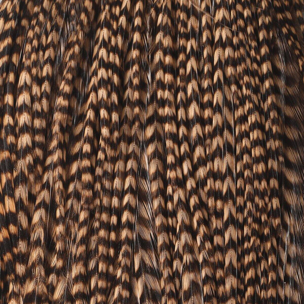 Polovica vratne kože s perjem Hareline
