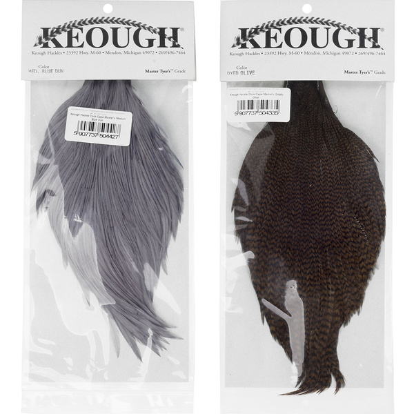 Keough Hackle Cock Cape Masters