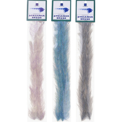 플라이 타잉용 와이어 코어 브러시 H2O Streamer Brush 2 inch (flash)