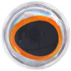 6 mm - Silver with Orange Rim Black Pupil