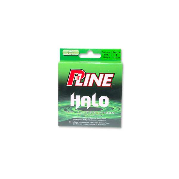 P-Line Halo Fluorocarbon 100% 225m (Mist Green)