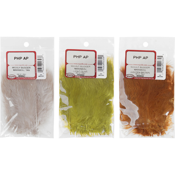 Marabu perá na muchy Wooly Bugger Wapsi