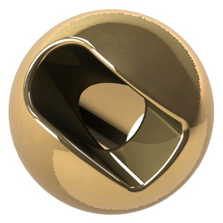 Volframove kroglice FFGene Tungsten Anodized Slotted Beads