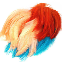 FFGene penas do pescoço de galo para hackle