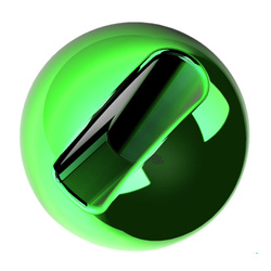 Bile de tungsten lucioase cu fantă FFGene