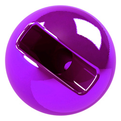 FFGene Tungsten Anodized Slotted Beads (Small Hole)