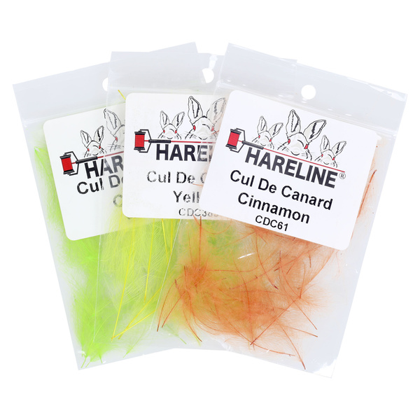 Hareline Cul De Canard — перья CDC