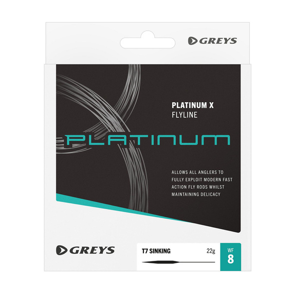 Потъващ мухарски шнур Greys Platinum T7 Sink