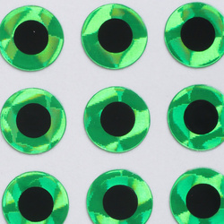 Muselių rišimo akys Hareline Adhesive Eyes