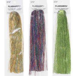 Syntetiske fibre til fluebinding Hedron Holographic Flashabou