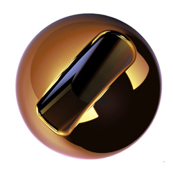 Tungstenpärlor FFGene Tungsten Slotted Bright Beads