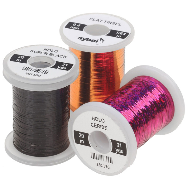 フラットティンセル Sybai Flat Tinsel 0.4 mm