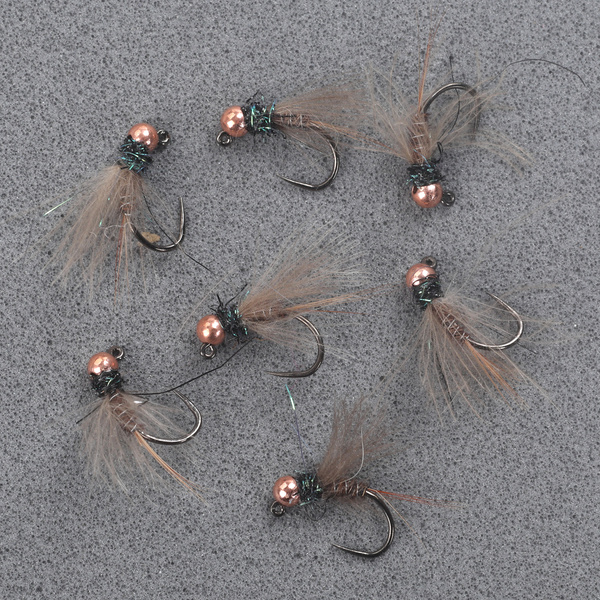 T.B. Pheasant Tail CDC Hackle Jig