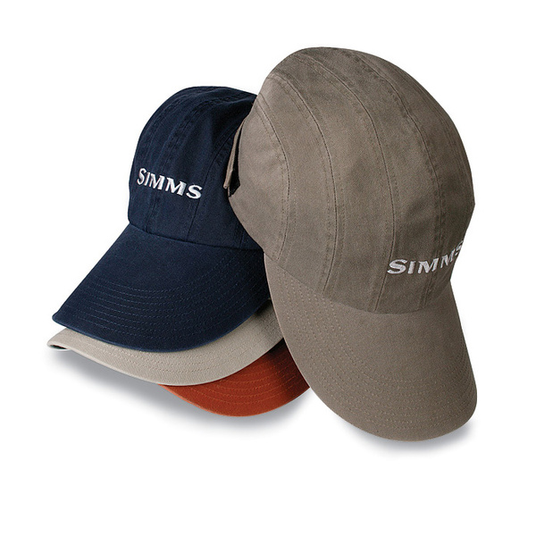 Simms 8 Panel Long Bill Hat