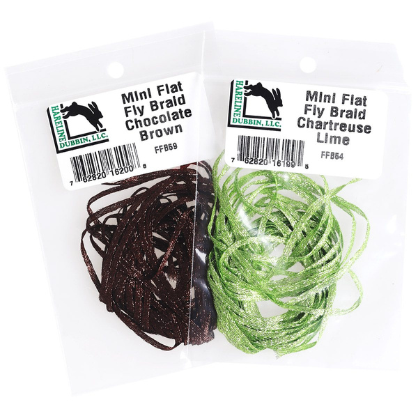Hareline Mini Flat Fly Braid