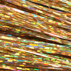 Syntetiske fibre til fluebinding Hedron Holographic Flashabou