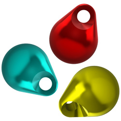 Volframhelmed FFGene Tungsten Beads Jig Off Metallic