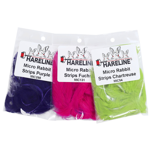 Hareline Micro smala kaninpälsremsor