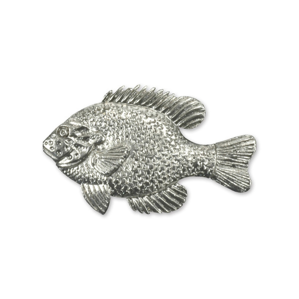 Ac decorativ de pălărie din cositor argintiu FFGene