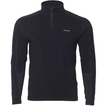Taimen Tumnin merino vilnos marškinėliai ilgomis rankovėmis – Charcoal Gray