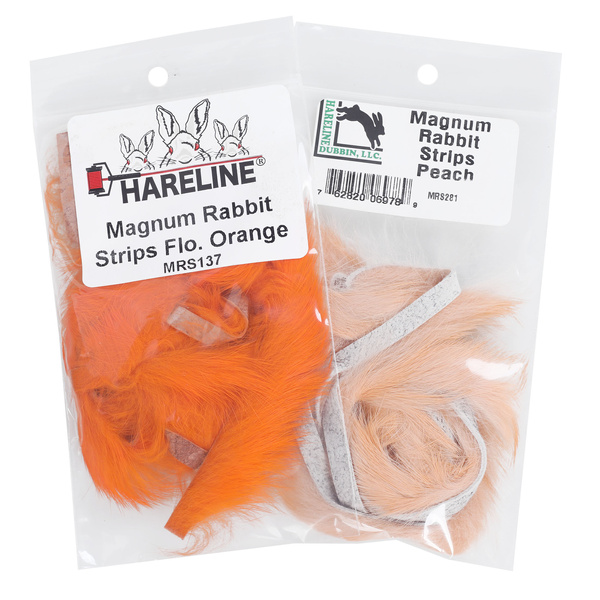 Hareline Magnum – широки ленти от заешка кожа с козина