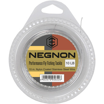 Fio de aço inoxidável revestido a nylon para baixos de linha Negnon